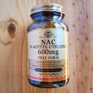 Solgar NAC (N-Acetyl Cysteine) - 600mg - 60 Vegetable Capsules