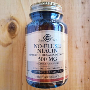 Solgar No-Flush Niacin - 500mg - 50 Vegetable Capsules