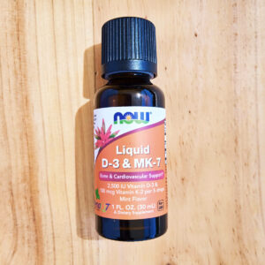 Now Foods Liquid D3 & MK7 - 30ml