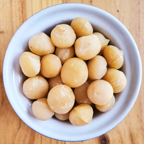 Raw Macadamian Nuts Whole - Vacuum Bag Sealed