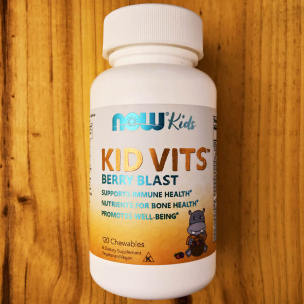 Now Foods Kids Vits Multimineral Multivitamin Berry Blast - 120 Chewables